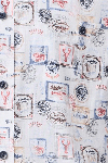Produktbild f�r 'CASAMODA Casual Fit Hemd Halbarm New Kent Kragen Muster blau'