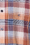 Produktbild fr 'CASAMODA Casual Fit Hemd Halbarm Button Down Kragen Multikaro blau'