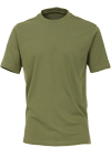 Produktbild fr 'CASAMODA T-Shirt mit Rundhals reine Baumwolle oliv'