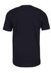 Produktbild fr 'CASAMODA T-Shirt mit Rundhals reine Baumwolle schwarz'