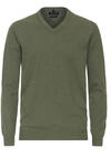 Produktbild fr 'CASAMODA Pullover Langarm V-Ausschnitt Strick grn'