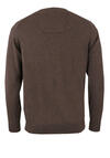 Produktbild fr 'CASAMODA Pullover Langarm V-Ausschnitt Strick dunkelbraun'
