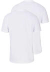 Produktbild fr 'CASAMODA T-Shirt V-Auschnitt reine Baumwolle Doppelpack wei'