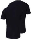 Produktbild fr 'CASAMODA T-Shirt V-Auschnitt reine Baumwolle Doppelpack schwarz'