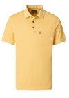 Produktbild f�r 'CASAMODA Poloshirt Halbarm Brusttasche gekn�pfter Kragen gelb'