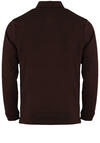 Produktbild fr 'CASAMODA Polo-Shirt Langarm Brusttasche geknpft braun'