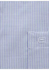 Produktbild fr 'CASAMODA Comfort Fit Hemd Langarm Haifischkragen bgelfrei Muster blau'