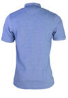 Produktbild fr 'CASAMODA Poloshirt Halbarm Polokragen geknpft blau'