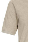 Produktbild fr 'CASAMODA Poloshirt Halbarm Polokragen geknpft beige'