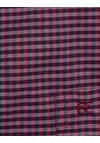 Produktbild fr 'CASAMODA Comfort Fit Hemd Langarm Button Down Kragen Karo rot'
