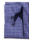 Produktbild fr 'CASAMODA Comfort Fit Hemd Langarm Button Down Kragen Karo blau'