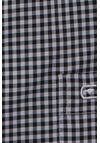Produktbild fr 'CASAMODA Comfort Fit Hemd Langarm Button Down Kragen Karo schwarz'