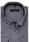 Produktbild fr 'CASAMODA Comfort Fit Hemd Langarm Button Down Kragen Karo dunkelblau'