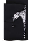 Produktbild fr 'CASAMODA Comfort Fit Hemd super langer Arm New Kent Kragen schwarz'
