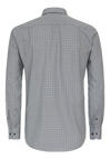 Produktbild fr 'CASAMODA Comfort Fit Hemd Langarm Haifischkragen Muster oliv'
