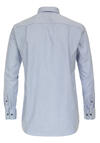Produktbild fr 'CASAMODA Comfort Fit Hemd Langarm Button Down Kragen bgelfrei Streifen blau'