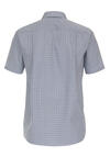 Produktbild fr 'CASAMODA Comfort Fit Hemd Halbarm Haifischkragen Muster blau'