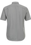 Produktbild fr 'CASAMODA Comfort Fit Hemd Halbarm Haifischkragen Muster oliv'