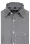 Produktbild fr 'CASAMODA Comfort Fit Hemd Langarm New Kent Kragen Karo schwarz'