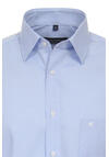Produktbild fr 'CASAMODA Comfort Fit Hemd Langarm New Kent Kragen Karo hellblau'
