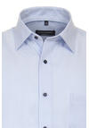 Produktbild fr 'CASAMODA Comfort Fit Hemd Halbarm New Kent Kragen Struktur hellblau'