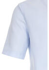Produktbild fr 'CASAMODA Comfort Fit Hemd Halbarm New Kent Kragen Struktur hellblau'