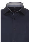 Produktbild fr 'CASAMODA Modern Fit Hemd Halbarm New Kent Kragen nachtblau'