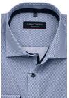 Produktbild fr 'CASAMODA Modern Fit Hemd Langarm New Kent Kragen Muster blau'