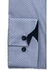 Produktbild fr 'CASAMODA Modern Fit Hemd Langarm New Kent Kragen Muster blau'