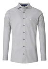Produktbild fr 'CASAMODA Modern Fit Hemd Langarm New Kent Kragen Muster grn'