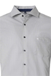 Produktbild fr 'CASAMODA Modern Fit Hemd Langarm New Kent Kragen Muster grn'