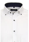 Produktbild fr 'CASAMODA Comfort Fit Hemd Langarm Button Down Kragen Muster wei'