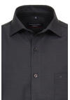 Produktbild fr 'CASAMODA Modern Fit Hemd Langarm New Kent Kragen Stretch Struktur anthrazit'