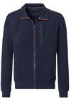 Produktbild fr 'CASAMODA Sweatjacke Langarm mit Reiverschluss Struktur nachtblau'