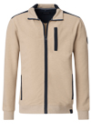 Produktbild fr 'CASAMODA Sweatjacke Langarm mit Reiverschluss Struktur beige'