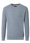 Produktbild f�r 'CASAMODA Pullover Langarm Rundhals Struktur blau'