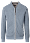 Produktbild f�r 'CASAMODA Strickjacke Langarm Rei�verschluss Struktur blau'