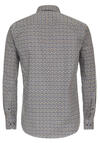 Produktbild fr 'CASAMODA Casual Fit Hemd Halbarm New Kent Kragen Muster gelb'