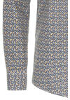 Produktbild fr 'CASAMODA Casual Fit Hemd Halbarm New Kent Kragen Muster gelb'