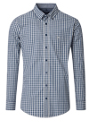Produktbild fr 'CASAMODA Casual Fit Hemd Langarm Button Down Kragen Karo grn'