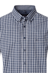 Produktbild fr 'CASAMODA Casual Fit Hemd Langarm Button Down Kragen Karo dunkelblau'