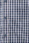 Produktbild fr 'CASAMODA Casual Fit Hemd Langarm Button Down Kragen Karo dunkelblau'