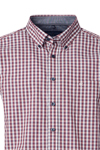 Produktbild fr 'CASAMODA Comfort Fit Hemd Langarm Button Down Kragen Karo rot'
