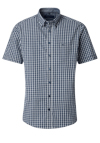 Produktbild fr 'CASAMODA Comfort Fit Hemd Halbarm Button Down Kragen Karo dunkelblau'