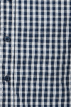 Produktbild fr 'CASAMODA Comfort Fit Hemd Halbarm Button Down Kragen Karo dunkelblau'