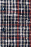 Produktbild fr 'CASAMODA Casual Fit Hemd Langarm Button Down Kragen Multikaro dunkelblau'