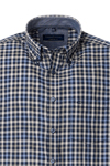 Produktbild fr 'CASAMODA Comfort Fit Hemd Halbarm Button Down Kragen Multikaro grn'