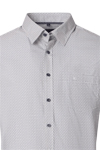 Produktbild fr 'CASAMODA Comfort Fit Hemd Langarm New Kent Kragen Muster blau'