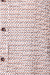 Produktbild fr 'CASAMODA Casual Fit Hemd Halbarm New Kent Kragen Muster orange'