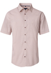 Produktbild fr 'CASAMODA Comfort Fit Hemd Halbarm New Kent Kragen Muster orange'